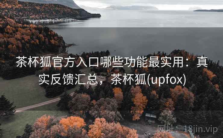 茶杯狐官方入口哪些功能最实用:真实反馈汇总,茶杯狐(upfox) 茶杯狐官方入口哪些功能最实用:真实反馈汇总,茶杯狐(upfox)
