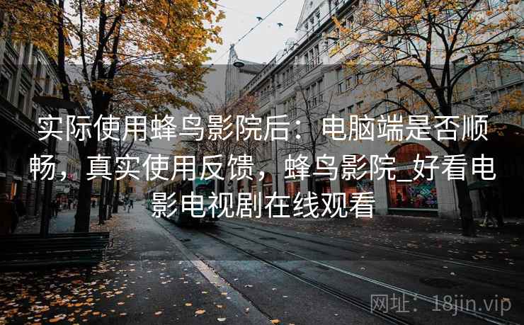 实际使用蜂鸟影院后：电脑端是否顺畅，真实使用反馈，蜂鸟影院_好看电影电视剧在线观看